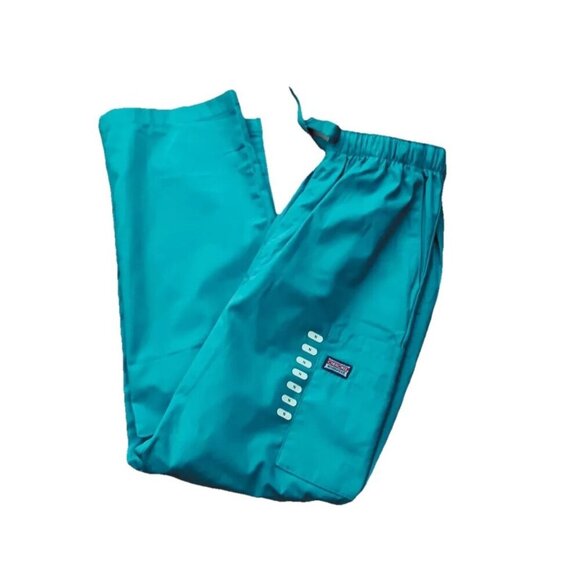 Cherokee Workwear Teal Scrub Pants Style 4000 Size Small New - Picture 1 of 9